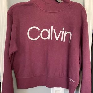 Calvin Klein cropped crew neck